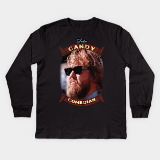 John Candy - Washed Kids Long Sleeve T-Shirt